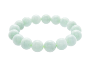 ARMBAND, kulor av jade, elastiskt band, kulornas bredd 11,6 mm, bredd 7 cm, vikt 45,7 g. på auktion i Stockholm, Stockholms län hos Kaplans Auktioner