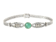 Smycken - ARMBAND, 18K vitguld - View 1