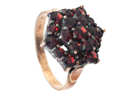 Smycken, RING, silver, i auktion: Lilla Smycken – Tisdag 2 juni