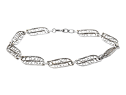 Smycken, ARMBAND, sterlingsilver, i auktion: Allmänna – Tisdag 28 juli
