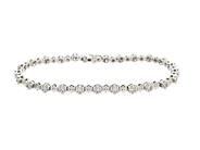 Smycken - ARMBAND, 18K vitguld - View 1
