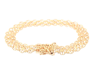Smycken - ARMBAND, 18K guld - View 2