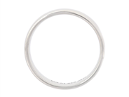 Smycken - SLÄT RING, platina 950 - View 2