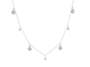 Smycken, COLLIER, sterlingsilver, i auktion: Allmänna – Tisdag 28 juli