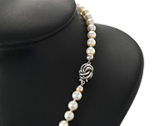 Smycken - PÄRLCOLLIER, odlade pärlor ca 6 mm - View 2