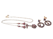 Smycken, SMYCKESET, collier, i auktion: Lilla Smycken – Tisdag 16 juni