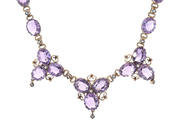 Smycken, COLLIER, förgyllt silver, i auktion: Klassiska – Lördag 27 juni