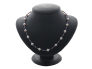Smycken, COLLIER, sterlingsilver, i auktion: Allmänna – Tisdag 28 juli