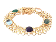 Smycken, ARMBAND, 18K guld, i auktion: Klassiska – Lördag 27 juni