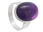 Smycken, RING, silver, i auktion: Allmänna – Tisdag 23 juni
