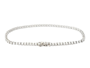 Smycken - TENNISARMBAND, 18K vitguld - View 2