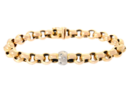Smycken, ARMBAND, 18K guld/vitguld, i auktion: Klassiska – Lördag 27 juni
