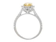 Smycken - RING, platina/18K guld - View 2