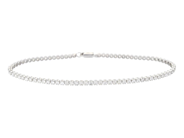Smycken - TENNISARMBAND, 18K vitguld - View 1