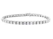 Smycken - TENNISARMBAND, 14K vitguld - View 1