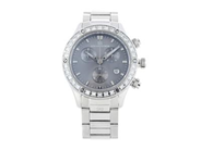 SJÖÖ SANDSTRÖM, Lady Extreme, Cal SS L2, Serie nr. 353, kronograf, damur, 37 mm, stål, quartz, safirglas, datum, diamantkrans, (30 st. prinsesslipade, ca W/VS1, ca 1,50 ctv), originallänk, viklås, ca 2015.