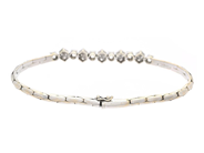 Smycken - ARMBAND, 18K vitguld - View 2