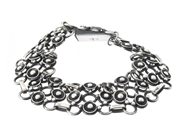 Smycken, ARMBAND, silver, i auktion: Lilla Smycken – Tisdag 14 juli