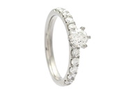 Smycken - RING, platina - View 1