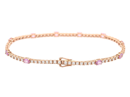Smycken - ARMBAND, 18K roséguld - View 2