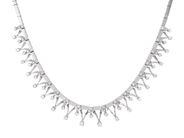 Smycken - COLLIER, 14K vitguld - View 1