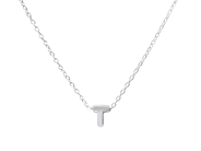 HÄNGE MED KEDJA, sterlingsilver, bokstaven "T", längd 45 cm, vikt ca 1,1 g. på auktion i Stockholm, Stockholms län hos Kaplans Auktioner