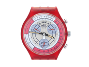 Klockor, SWATCH, Chrono "Navy Berry", i auktion: Allmänna – Tisdag 28 juli