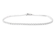 Smycken - TENNISARMBAND, platina - View 1