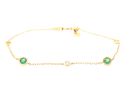 Smycken, ARMBAND, 18K guld, i auktion: Lilla Smycken – Tisdag 14 juli