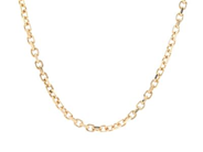 HALSKEDJA, 18K guld, ankarlänk, Balestra, längd 48 cm, vikt 54,0 g.
