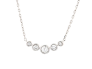 Smycken - COLLIER, 18K vitguld - View 1