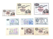 Mynt - SEDLAR, 3 st 100 Kronor 1957-63 - View 1