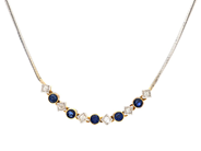 Smycken - COLLIER, 18K vitguld/guld - View 1
