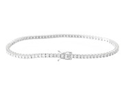 Smycken - TENNISARMBAND, 18K vitguld - View 2