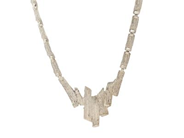 COLLIER, sterlingsilver, längd 41,5 cm, vikt ca 40,6 g,