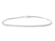 Smycken - TENNISARMBAND, 18K vitguld - View 1