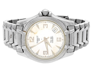 TISSOT, PR 100, (100M), Serie nr. QKK-RA-21727, Boett nr. P660/760, herrur, 36 mm, stål, quartz (går ej), safi på auktion i Stockholm, Stockholms län hos Kaplans Auktioner