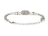 Smycken - ARMBAND, 18K vitguld - View 2