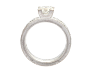 Smycken - RING,18K vitguld, briljantslipad diamant 1,01 ct - View 2