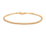 Smycken, ARMBAND. 18K guld, rävsvans, i auktion: Klassiska – Lördag 1 augusti