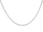 RIVIERECOLLIER, 18K vitguld, 146 briljantslipade diamanter ca 11,00 ctv, ca TW-W/VS-SI, längd 43 cm, vikt 20,1 g.