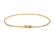 Smycken - TENNISARMBAND, 18K roséguld - View 2