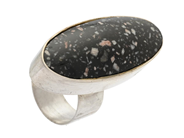 Smycken, RING, silver, i auktion: Lilla Smycken – Tisdag 25 augusti