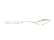 KAFFESKED, silver, modell "Tornedal", MEMA Guld & Silver AB, Lidköping, år 1965, längd 11,9 cm, vikt ca 15 g. på auktion i Stockholm, Stockholms län hos Kaplans Auktioner