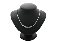 Smycken - DIAMANTCOLLIER, 18K vitguld med briljantslipade diamanter 9,90 ct - View 2