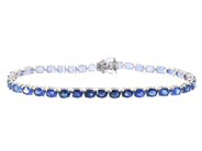 Smycken - TENNISARMBAND, 18K vitguld - View 1