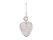 GUCCI, enstaka örhänge, Trademark earring, sterlingsilver, krokar, höjd 35 mm, vikt 3,8 g.