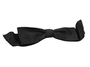 CHANEL, BROSCH, Bow, 100% svart siden, 29x6 cm, Made in France, originalask. Good Condition.