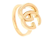 GUCCI, RING, GG Running,18K guld, stl 16,75, vikt 8,45 g, Made in Italy, care booklet, smyckespåse, originalask. Very Good Condition.