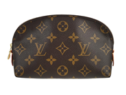 LOUIS VUITTON, NECESSÄR, Cosmetic Pouch PM, Monogram Canvas, guldfärgade beslag, 17x11x6 cm, märkt CA0034, år på auktion i Stockholm, Stockholms län hos Kaplans Auktioner